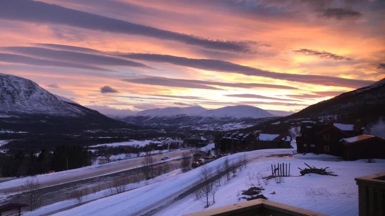 Privat Apartment With Beautiful View And Two Bedrooms Oppdal Dış mekan fotoğraf