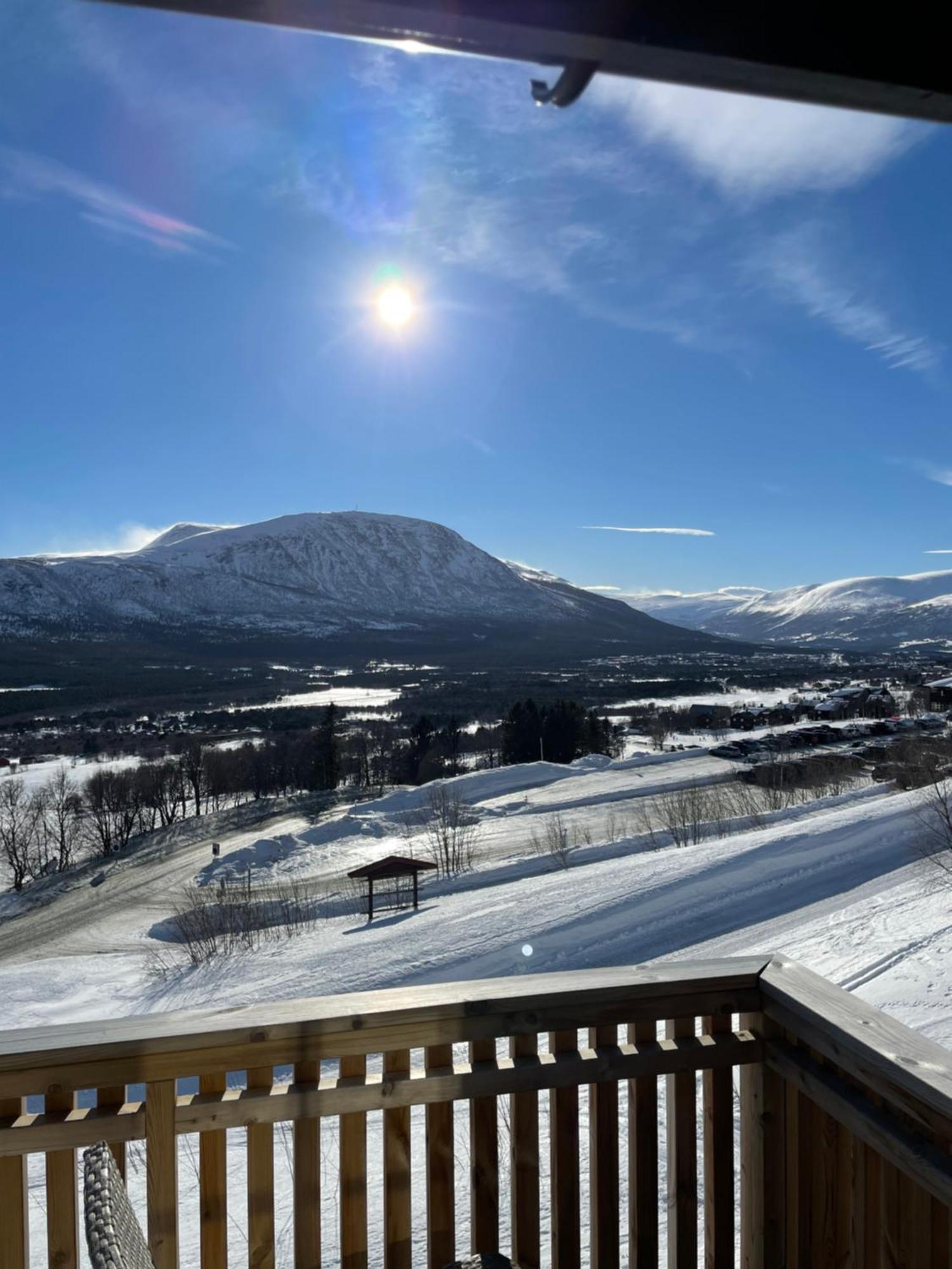 Privat Apartment With Beautiful View And Two Bedrooms Oppdal Dış mekan fotoğraf